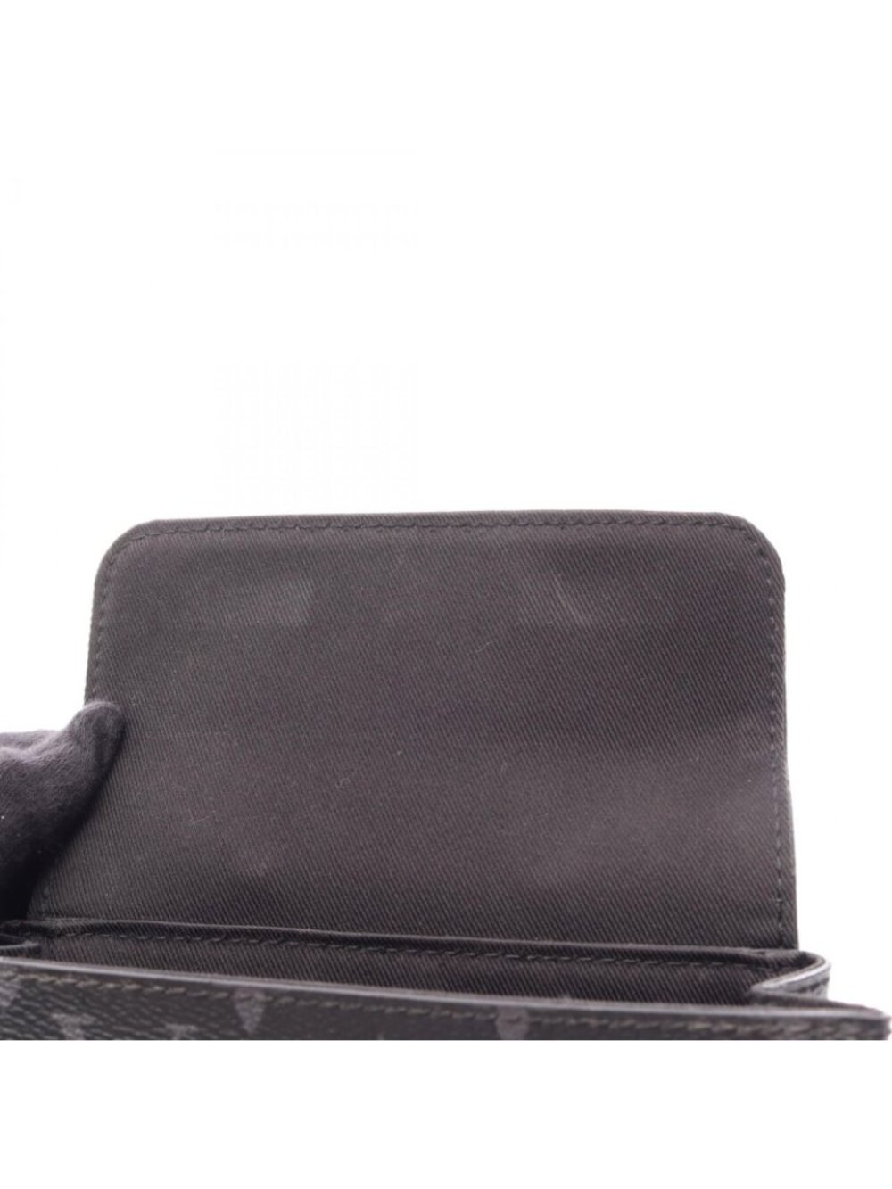 ★SOLD★ Louis Vuitton Shoulder Bag Nano Steamer Monogram Eclipse 2-Way Canvas - Picture 6 of 8